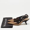 Dior J'Adior Slingback Pumps in Gold Plisse