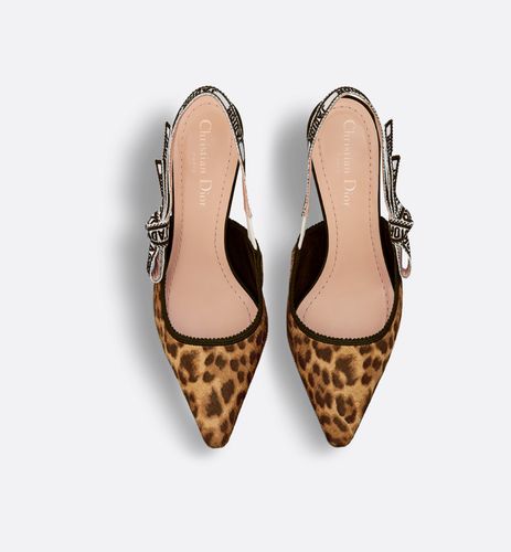 Christian Dior J'Adior Slingback Pump in Leopard Print
