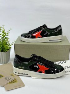 Super-Star Black & Red Sneakers 